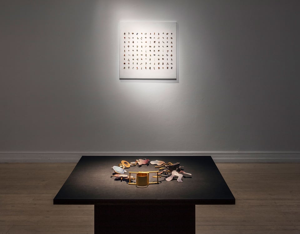 View fra udstillingen <i>Kaori Juzu: FOUNTAIN OF TIME – FOUNTAIN OF COLOURS</i>. Foto: Dorte Krogh.