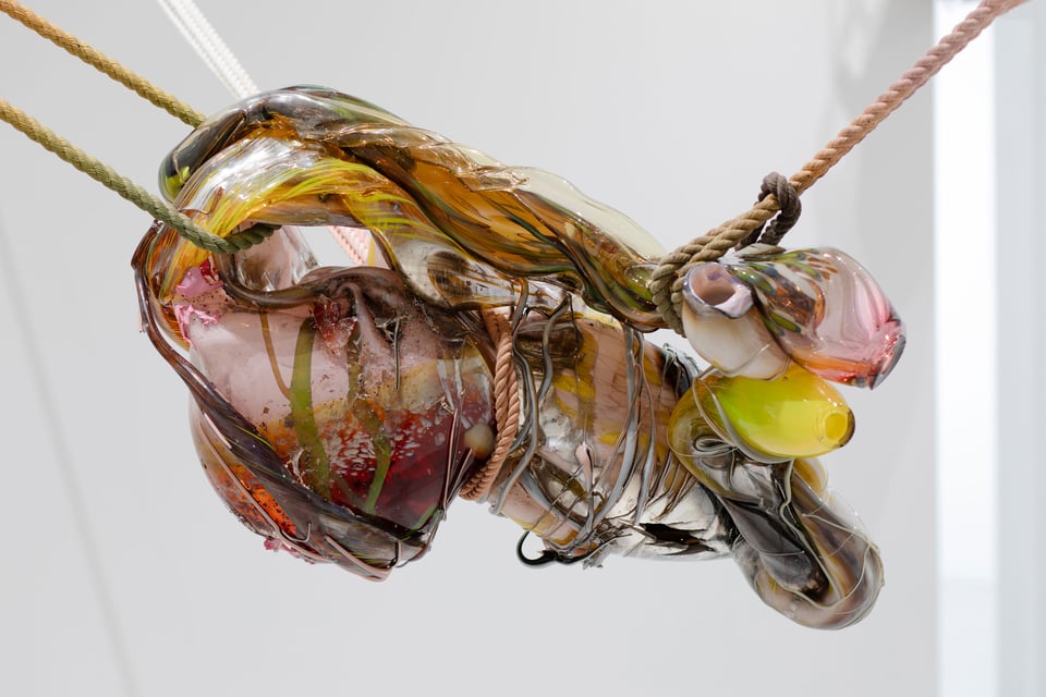 Installation view from the exhibition <i>I’m Sorry, This Space Is Reserved</i> at Nikolaj Kunsthal in 2024. Photo: Mads Holm