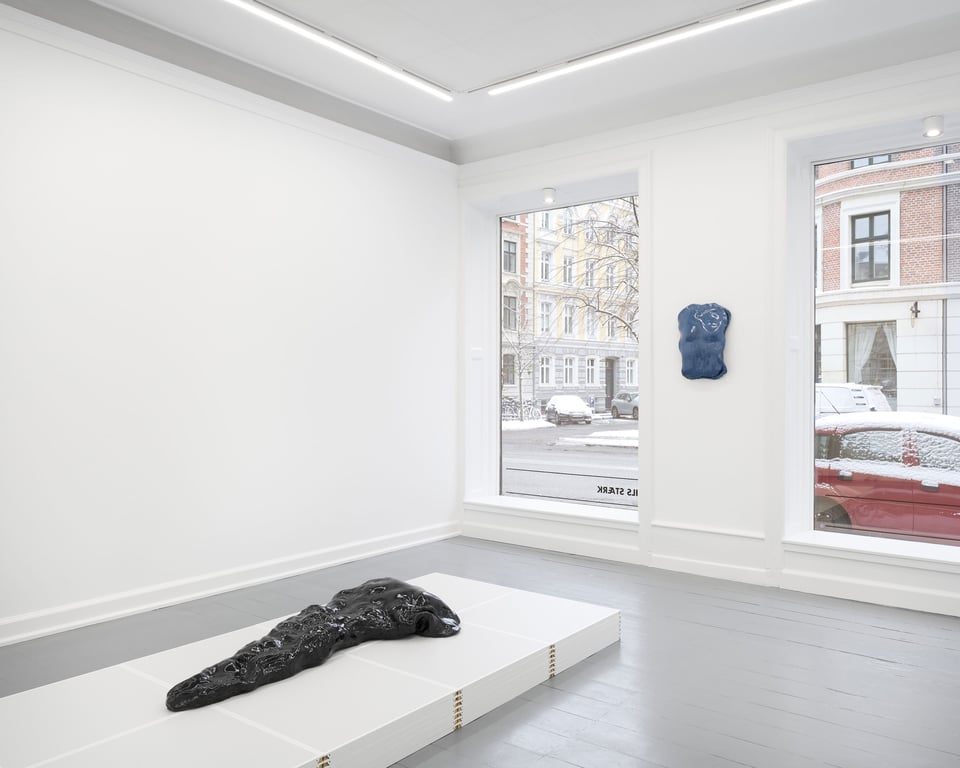 Udstillingsview fra NILS STÆRK i Holbergsgade. Foto: Brian Kure