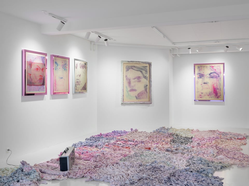 View fra udstillingen <i>Mirage</i> af Birgitte Vad. Foto: Sofus Graae.