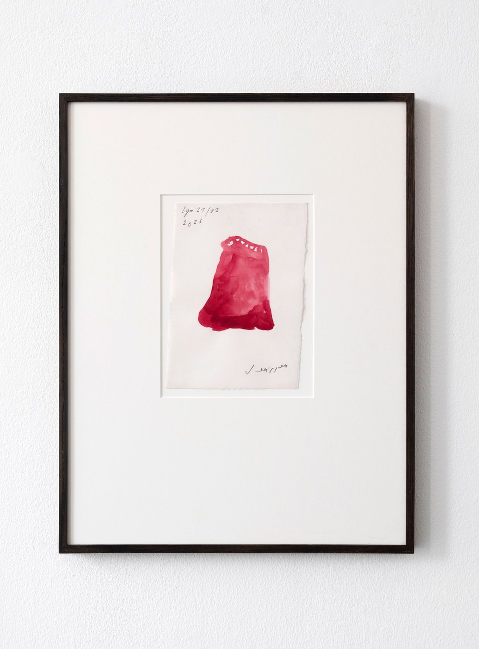 View fra udstillingen <i>Archaeology</i> af Olav Christopher Jenssen. Foto: Stine Heger.