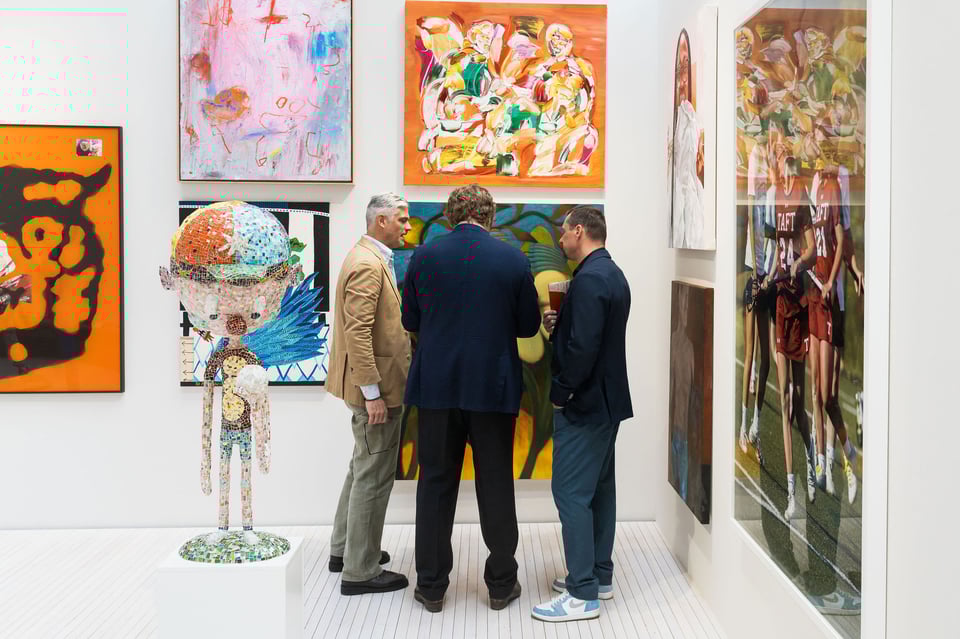 Fra sidste års Market Art Fair i Stockholm. Foto: Jean Lapin